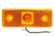 Фонарь габаритный  LED EURO (0214) ЖЕЛТЫЙ без кронштейна 110*40 арт.IN2328Y