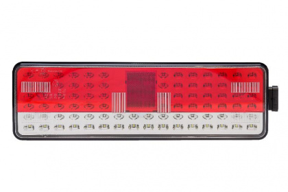Фонарь задний KAMA-Z МАЗ LED РУФС.09-01 правый (ан. 8512.3716-20) 24В боковой разъем 6-pin 