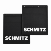 Брызговик колеса 400х400мм "SCHMITZ  cargobull" белая надпись (2шт) арт.120702