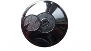 Крышка бензобака TEKSAN 80мм хром ключ+защита с пружиной DA-00819 (KN-073)