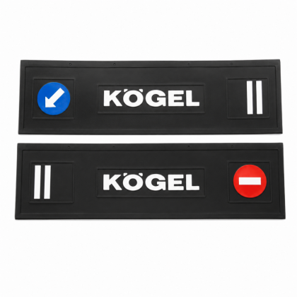Брызговик длинномер 1200х350мм KOGEL + стрелка/кирпич  из 2х частей LUX  ББ212с