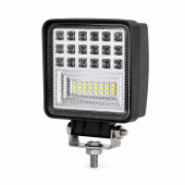 Фара рабочего света 42LED 126W 12-24V стекло PVC 50*106*106  PR-1116