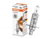 Лампа галогеновая АКГ 24-70 H1 OSRAM ORIGINAL 64155 дальний свет,противотуманные фары H1 24V 70W
