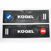Брызговик длинномер 1200х350мм KOGEL + стрелка/кирпич  из 2х частей LUX  ББ212с