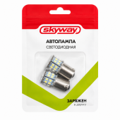 Светодиод 24-21 P21W (1156) BA15s 24V 50SMD 1-конт 500Лм 6000К белый (отпуск кратно 2м)