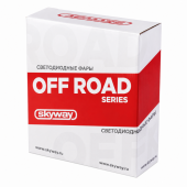 Фара рабочий свет LED S07201013 9диодов 27W рассеивающий свет  110*110*25  12/24В SKYWAY