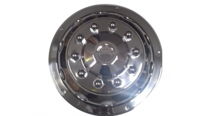 Колпаки колеса LUXE 524F 22`5 передние с симуляцией колпачков к-т 2шт нержавейка