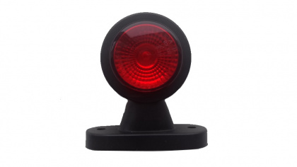 Фонарь габаритный  LED E201 9LED 12/24В вынос 80мм FR0110