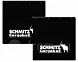 Брызговик колеса 400х400мм "SCHMITZ  cargobull" белая надпись (2шт) 120702