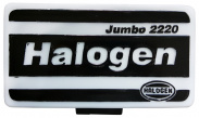 Фара противотуманная HALOGEN 2220 BB01.A020002 (TD01-50-050AW) белая прямоуг. гладкое стекло, с крыш