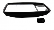Зеркало  (ZL-129Н) ZL01-63-005HR(TU10.B003004) правое 380*200 с подогревом двойное D кроншт. 17/19мм