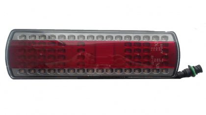 Фонарь задний KAMA-Z ЕВРО LED жгут разъем AMP 7 контактов, правый диод AT18402 арт.112.08.69-02LED