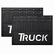Брызговик колеса задний TRUCK 590x360мм к-т (2шт)