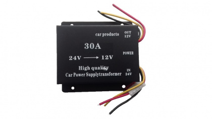 Конвертер 24/12В 30А (преобразователь напряжения) KS-24/12V