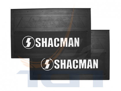 Брызговик колеса задний "SHACMAN" 600x370мм к-т (2шт)  арт.1125