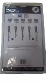 Набор отверток 5шт (SL5x150мм, PH1x75мм, PH1x125мм, PH2x100мм, PH2x150мм)  AT52715