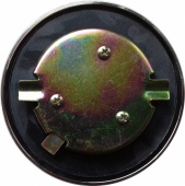 Крышка бензобака TEKSAN 80мм хром ключ+защита с пружиной DA-00819 (KN-073)