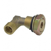 Переходник угольник М18-M22 на РДВ (медный) 861007