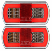 Фонарь задний СВЕТОДИОДНЫЙ УНИВЕРСАЛЬНЫЙ ФЗУ-3 LED 12-24в NEON 165х80х36мм
