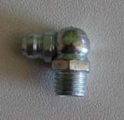 Пресс-масленка угловая Д 8*1*90 Н3 DIN 71412
