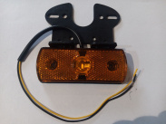 Фонарь габаритный  LED 152-00-1 ЖЕЛТЫЙ SCHMITZ 1183260,1183262 с кроншт. 12-24в