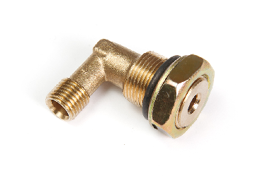 Переходник угольник М14-M22 L=37х47 (медный) 861005