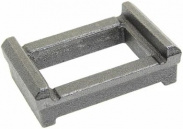 Пластина кронштейна полурессоры привариваемая  BPW (92x62x29) TP0300114860