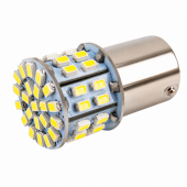 Светодиод 24-21 P21W (1156) BA15s 24V 50SMD 1-конт 500Лм 6000К белый (отпуск кратно 2м)