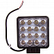 Фара рабочий свет LED S07201016 16диодов 48W  рассеивающий свет  107*50*107  12/24В SKYWAY