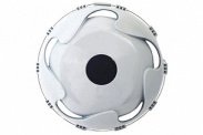 Колпак колеса R 17,5` передний пластик 1шт БЕЛЫЙ CO10175