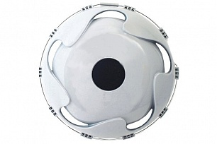 Колпак колеса R 17,5` передний пластик 1шт БЕЛЫЙ CO10175