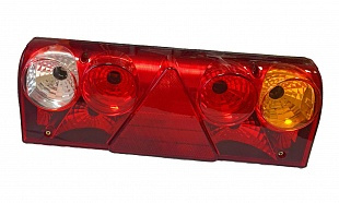 Фонарь задний прицепы SCHMITZ U024-03R  правый, разъем AMP, желтая секция 